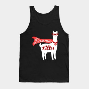 Drama Killer - Llama Super Hero Tank Top